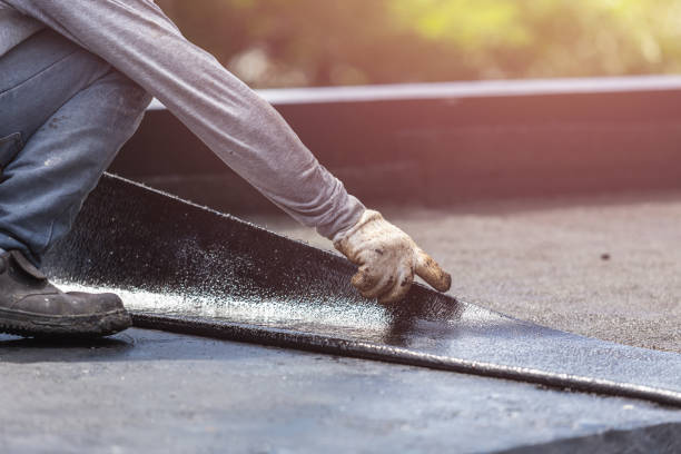 Professional Emergency Waterproofing technician working in Locust Valley, NY